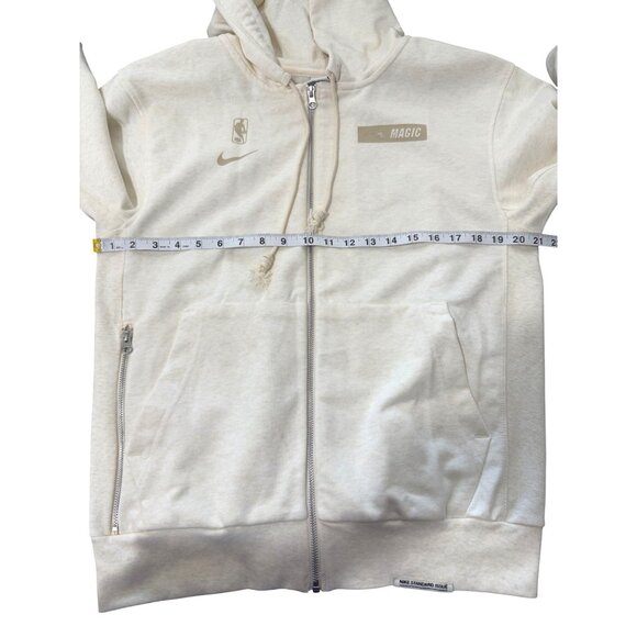 Nike Standard Issue Orlando Magic NBA Hoodie Jacket Full Zip Beige Mens Size S - Picture 3 of 5